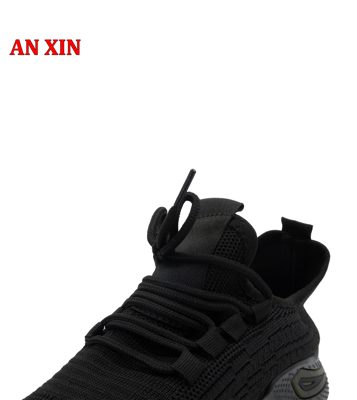 Picture of Black sneaker men's shoe