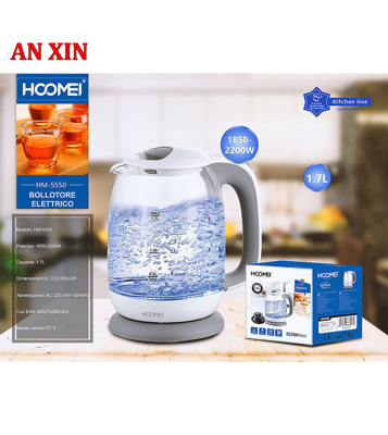 Picture of HOOMEI kettle 1.7lt 2200W white color