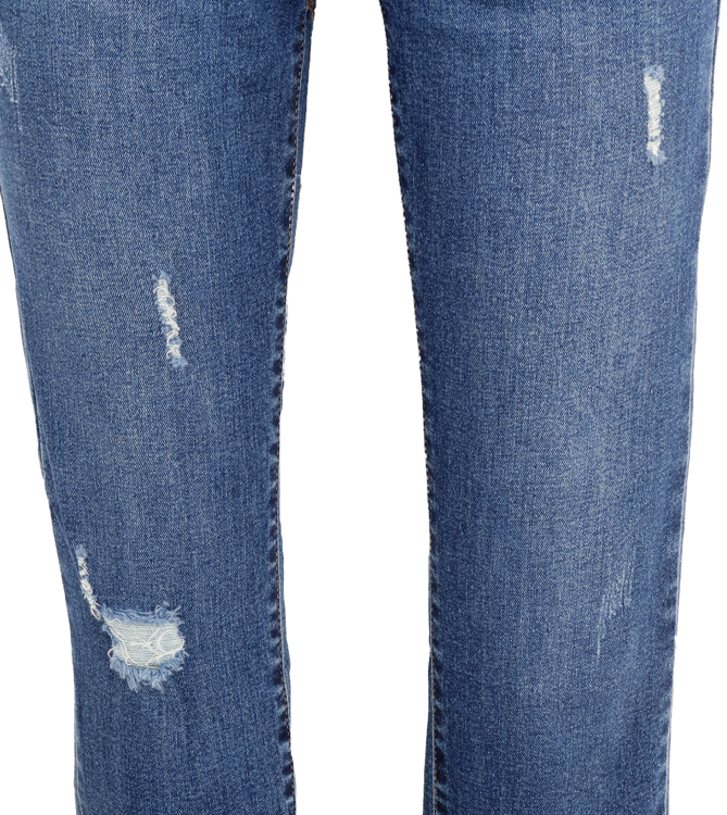 Εικόνα της YFL γυναικείο παντελόνι με ζώνη και σκισίματα ( σχέδιο)
