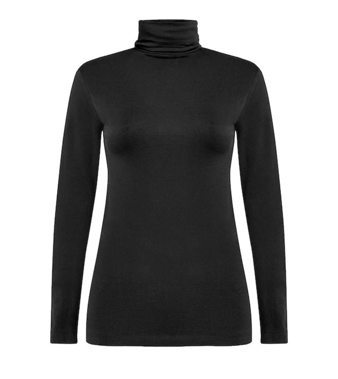 Εικόνα της γυναικεία ισοθερμική μπλούζα με μακρύ μανίκι και ζιβάγκο