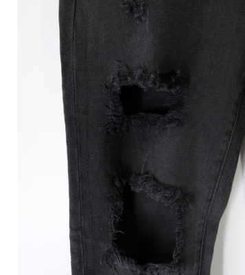 Εικόνα της MISS BONBON γυναικείο παντελόνι με σκισίματα