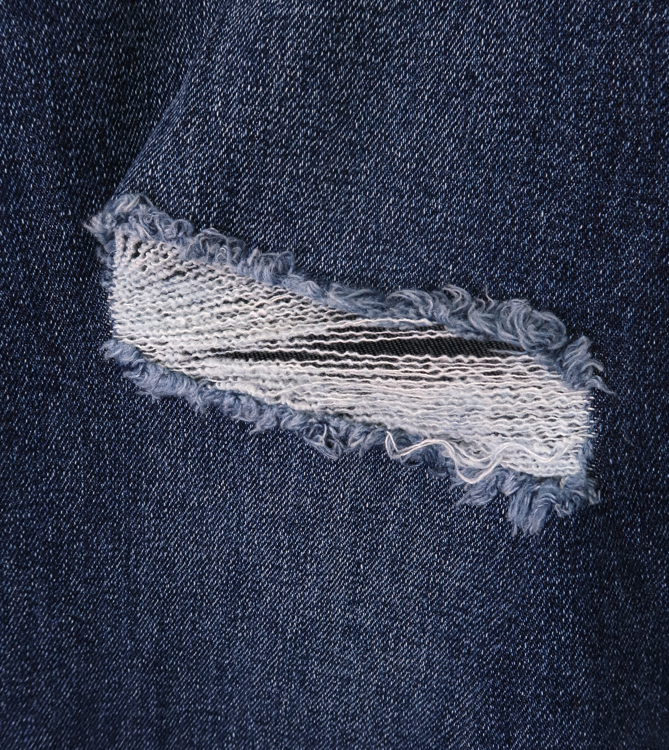 Εικόνα της Γυναικείο παντελόνι ελαστικό καμπάνα με σκισίματα
