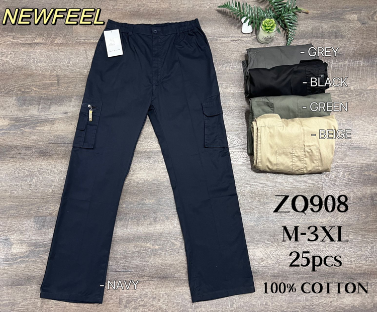 Εικόνα της Παντελόνι ανδρικό cargo M-3XL