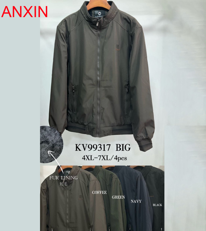 Εικόνα της Ανδρικό Μπουφάν BIG SIZE  4XL-7XL