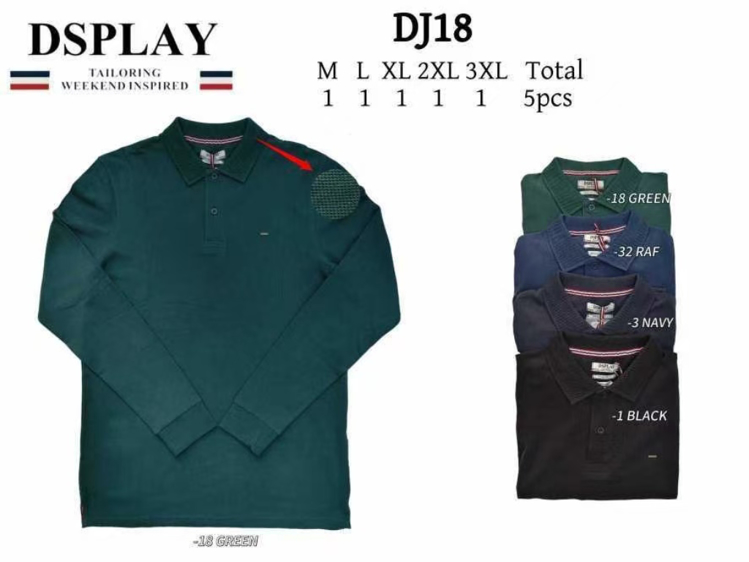 Εικόνα της DSPLAY μπλούζα ανδρική μακρυμάνικη M-3XL